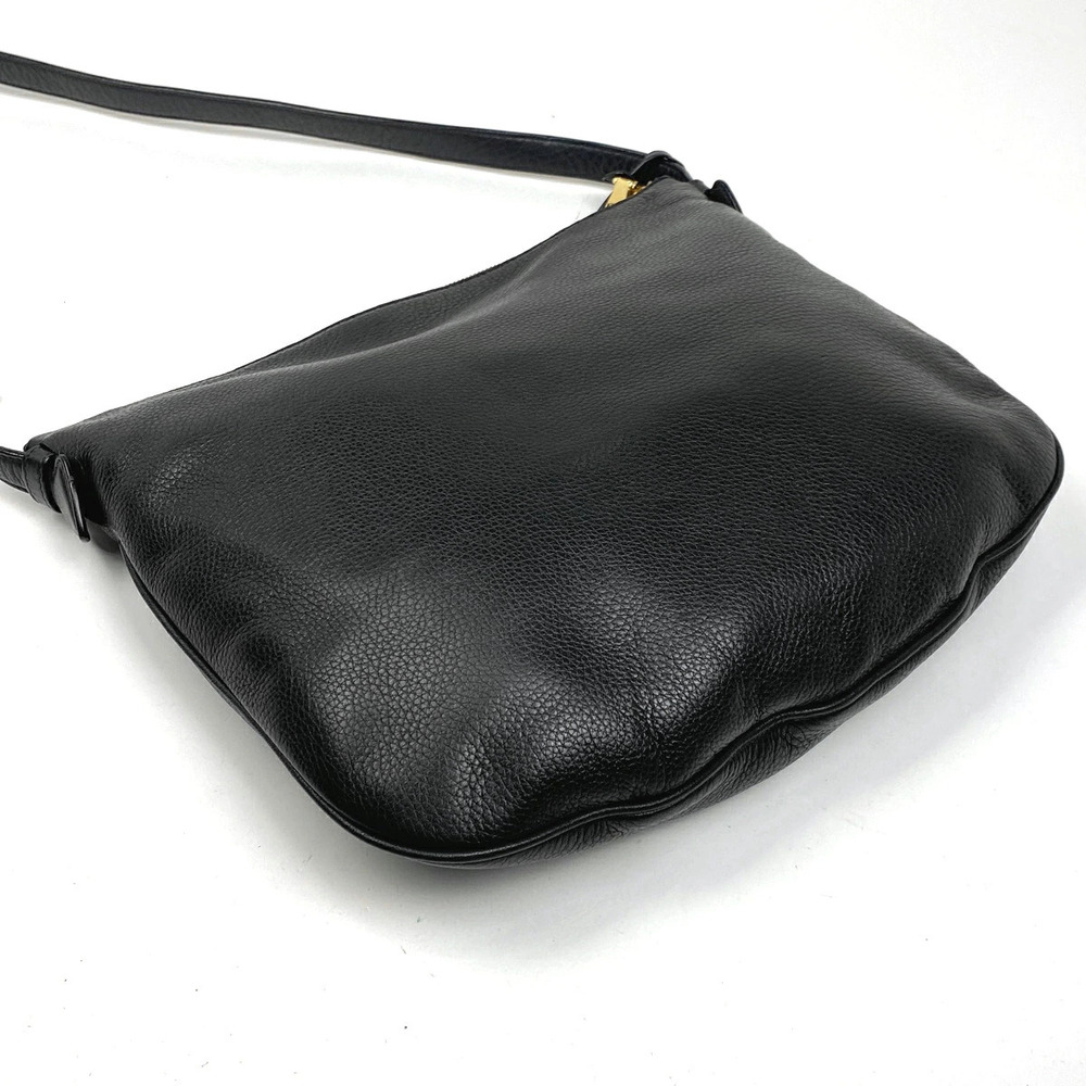Loewe Black Shoulder Bag Leather Heritage Logo